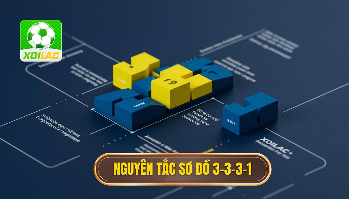 Phần 1: Cấu Trúc Cơ Bản và Triết Lý Của Chiến thuật bóng đá 3-3-3-1