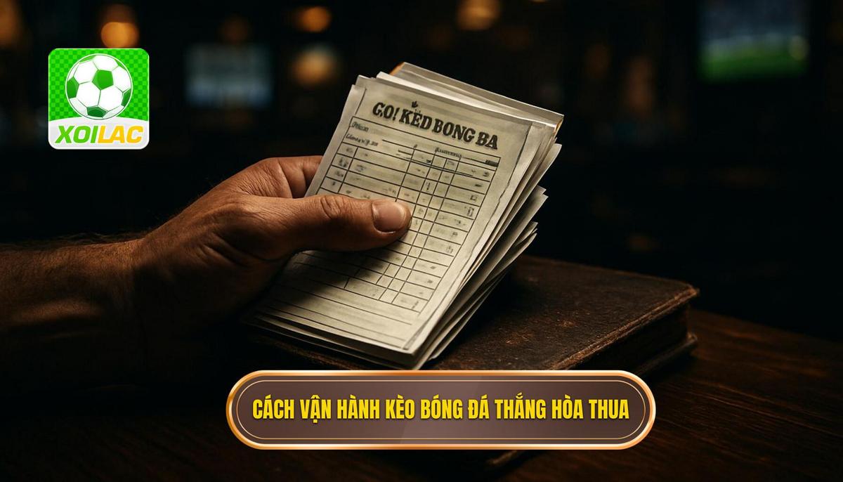 Bản chất và cách vận hành của kèo thắng hòa thua trong bóng đá