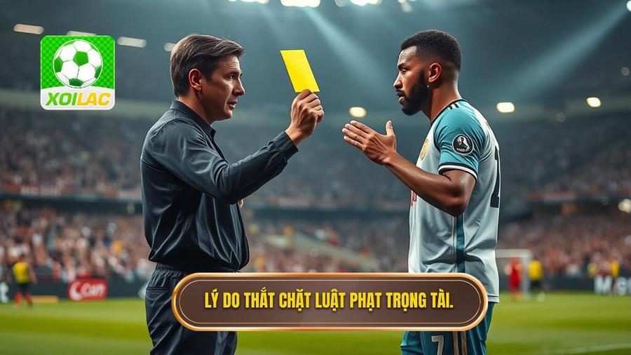 1. Lý do thắt chặt luật phạt trọng tài.