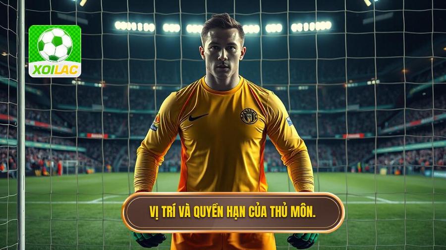 1. Vị trí và quyền hạn của thủ môn.