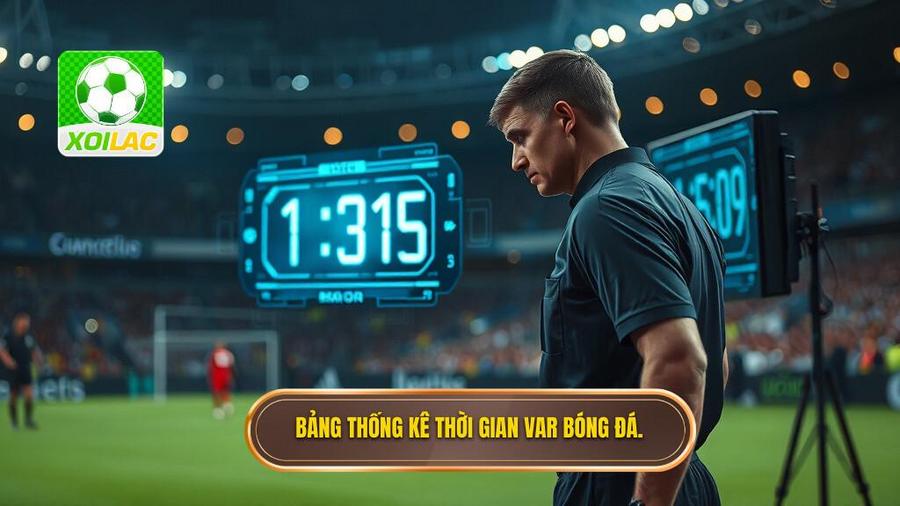 3. Bảng thống kê thời gian VAR bóng đá.