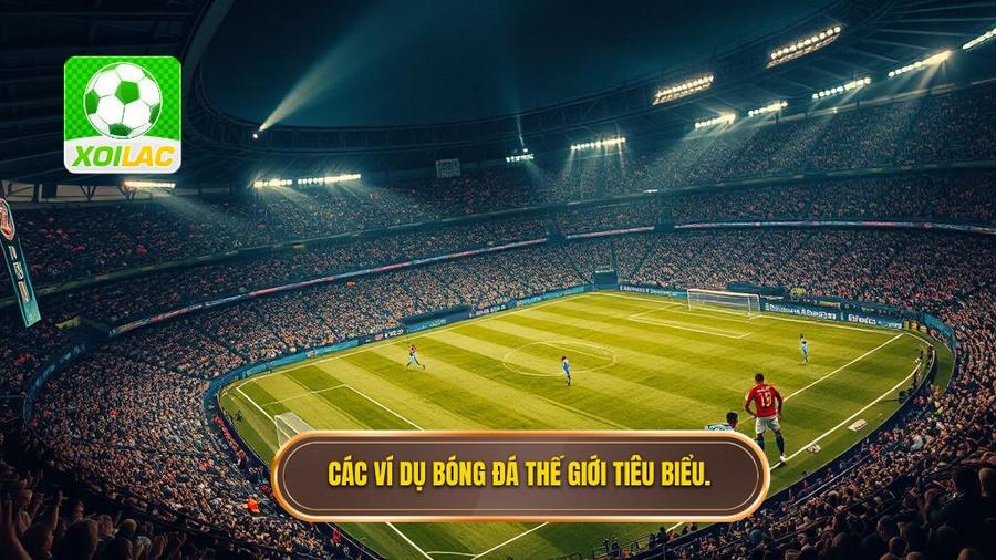 3. Các ví dụ bóng đá thế giới tiêu biểu.