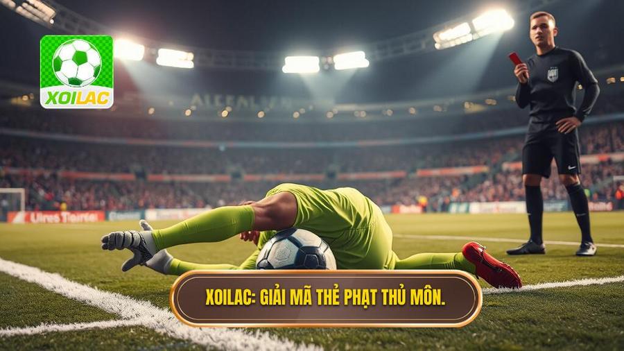 XOILAC_ Giải mã thẻ phạt thủ môn.