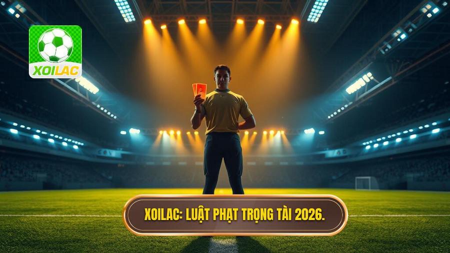 XOILAC_ Luật phạt trọng tài 2026.