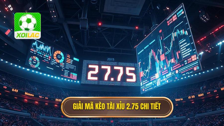 Giải mã kèo tài xỉu 2.75 chi tiết