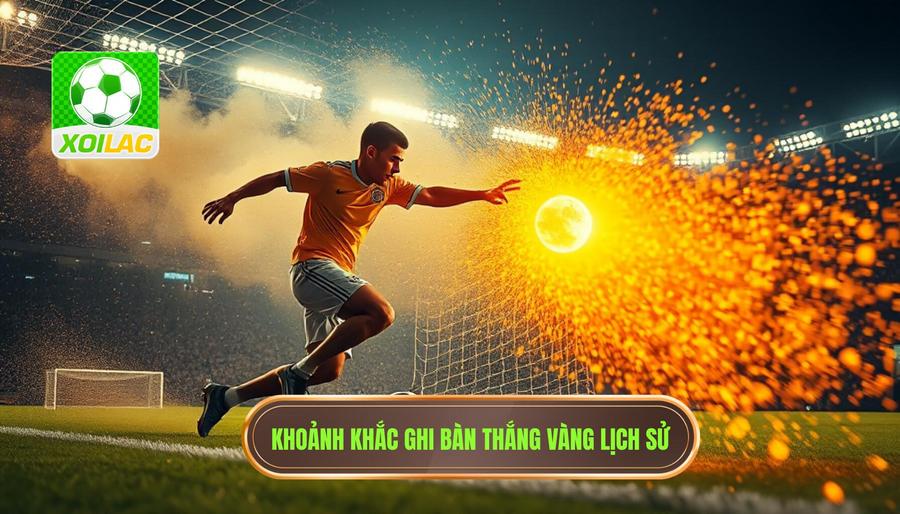 Khoảnh khắc ghi bàn thắng vàng lịch sử